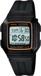 Casio Digital display, Alarm, Tracker, Stopwatch F-201WA-9A