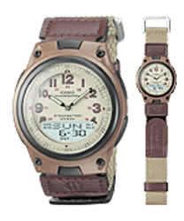 Casio Men's  Ana-Digi Data Bank 10-Year-Battery Watch AW-80V-5BV