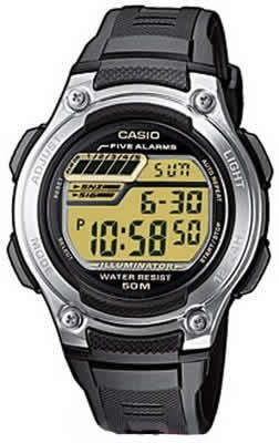 Casio Midsize Digital Sport Watch W-212H-9AV