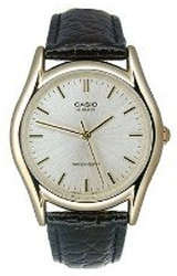 Casio Men's Leather Strap watch MTP-1094Q-7A
