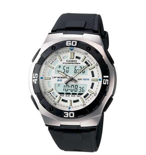 Casio Men's Ana-Digi Sport Watch AQ-164W-7AV