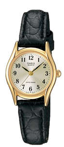 Casio Women's Leather Strap watch LTP-1094Q-7B2
