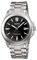 Casio Analogue Men Date Display  MTP-1215A-1A2DF