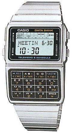 CASIO VINTAGE DATA BANK WATCH DBC-610A-1AZ