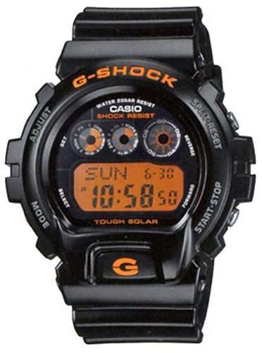 CASIO MEN'S BLACK G -SHOCK TOUGH SOLAR WATCH G-6900B-1