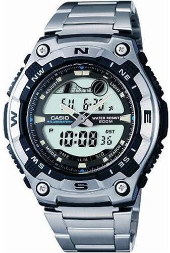 Casio Outgear Active Dial Sport Moon phase Tide graph Watch for Men AQW-100D-1A