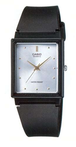Casio Men's W/R SQUARE RESIN WATCH  MQ-38-7A
