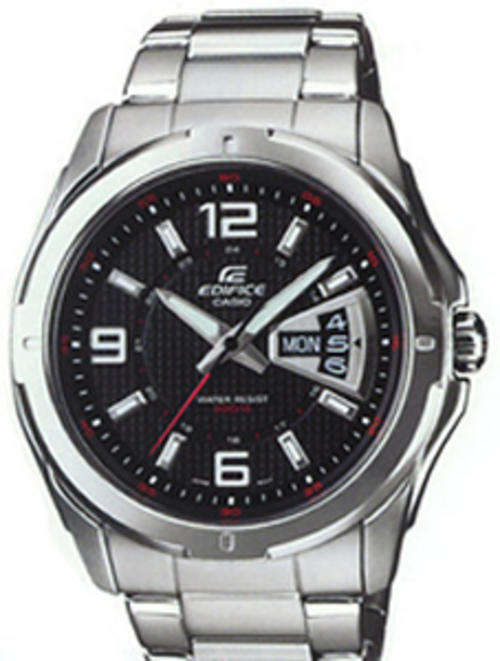 Casio Men's Edifice Stainless Steel Analog Watch EF-129D-1A