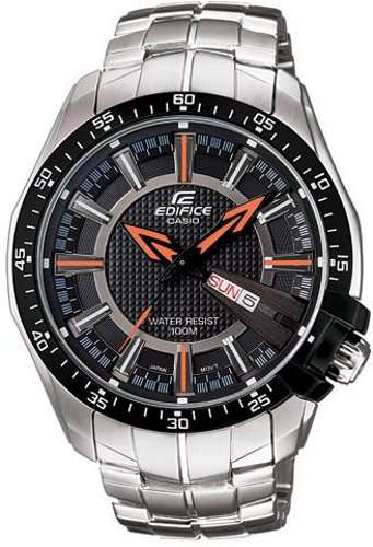 Casio Men's Edifice Stainless Steel Analog Watch EF-130D-1A5