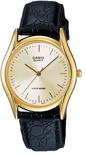 Casio Men's Leather Strap watch MTP-1094Q-7A