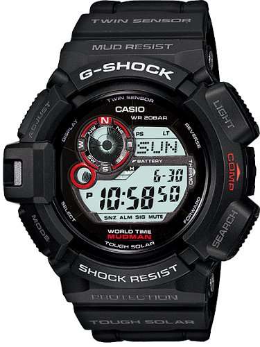 Casio G-Shock MUDMAN Tough Solar Gent's Watches  G-9300-1D