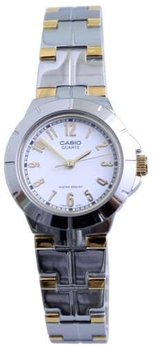 Casio Two Tone Analog Ladies Quartz Watches LTP-1242SG-7A