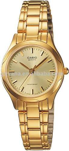 Casio Analogue Lady Watch Gold Tone : LTP-1275G-9ADF