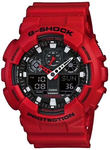 Casio Men's G-Shock Ana-Digi Watch GA-100B-4A