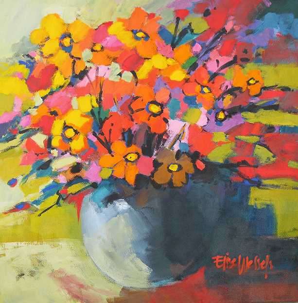 Symphony of Flowers (Large canvas 800 x 800) !!!