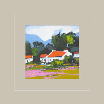 Original painting by Elise Wessels (on board with fitted mountboard)