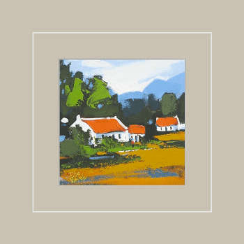 Original painting by Elise Wessels (on board with fitted mountboard)