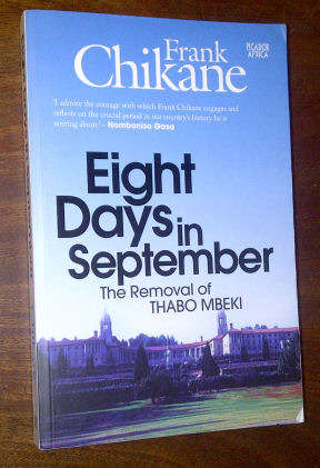 Eight Days in September, by Frank Chikane