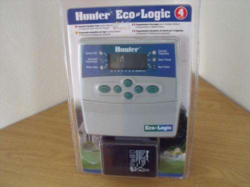 Hunter ECO - Logic Indoor Automatic Sprinkler Timer - 4 Station