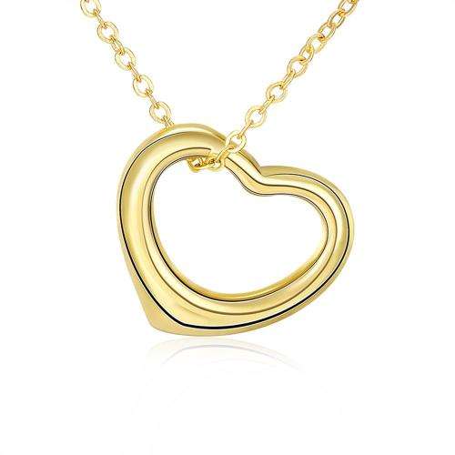 New 18K RGP Ladies heart pendant with FREE chain included