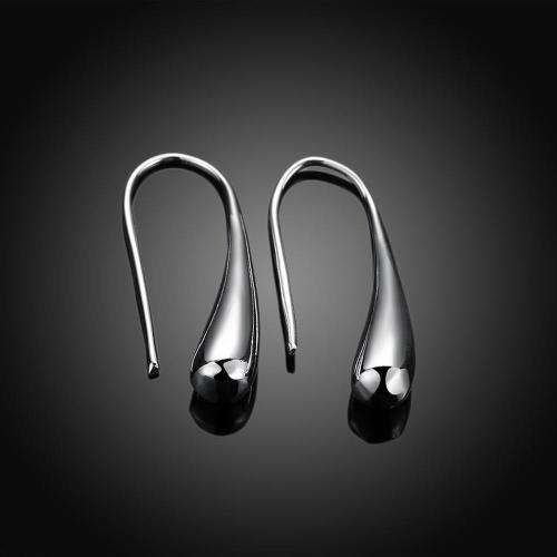 New 925 Sterling silver filled Ladies waterdrop design earrings