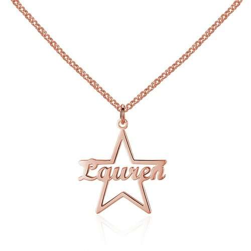 Personalized Name Necklace | 3 Designs and Colour l Free Shipping