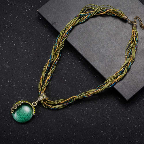 Chunky Ladies Bohemian style fashion necklace