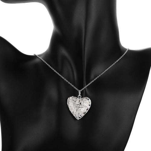 New 925 sterling silver filled Locket Pendant, ADD YOUR OWN PHOTO, Chain included FREE