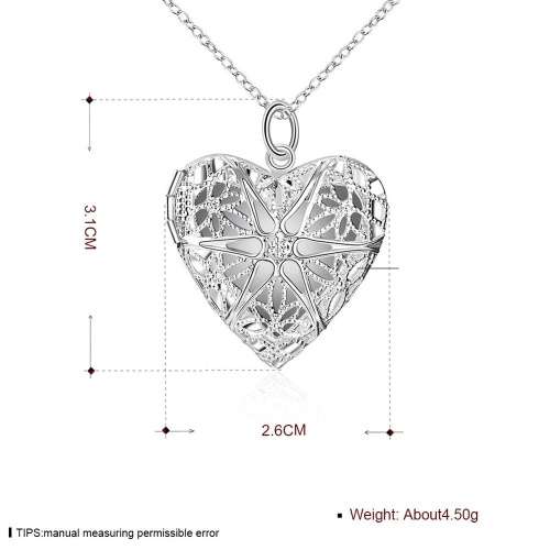 New 925 sterling silver filled Locket Pendant, ADD YOUR OWN PHOTO, Chain included FREE