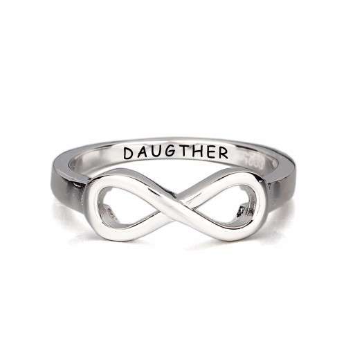 Personalized Infinity Rings | Sizes 5 - 10