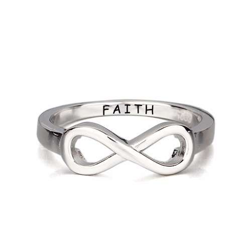 Personalized Infinity Rings | Sizes 5 - 10