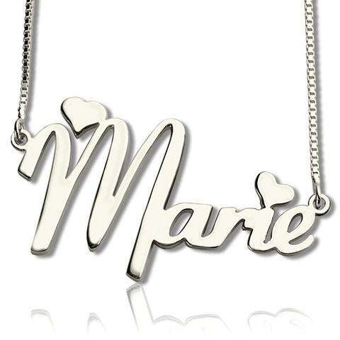 Personalized Sterling Silver Name Necklace