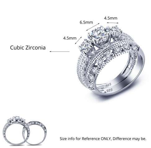Gorgeous 1ct CR diamond ring, engagement style, Sizes US 6 - 8