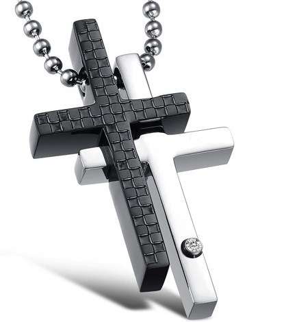 New High Quality interlocking Crosses, comes with 2x free different chains for different looks