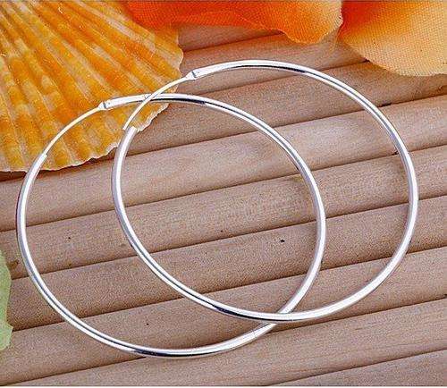 *R350* Local stock, New 925 sterling silver filled Hoop Earrings