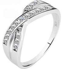 *Local Stock* Stamped Genuine 925 solid sterling silver ladies ring with AAA zircons