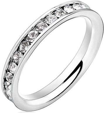 New Genuine stainless steel chanel ring with options to add stacking rings, see examples