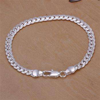 *Local Stock*, New 925 sterling silver stamped filled ladies bracelet