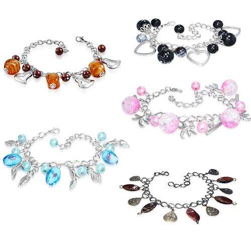 Ladies Fashion Charm Bracelets | 5 styles to choose from