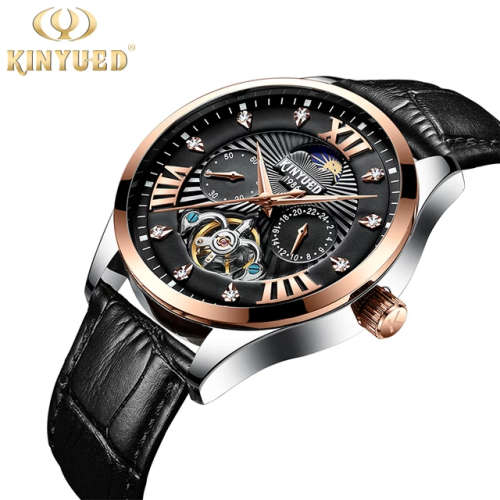 SA Fashion Master Pieces: Genuine leather Handwinding Automatic Mechanical Movement Watch