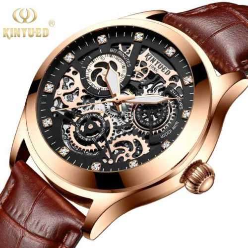 SA Fashion Master Pieces: Genuine leather Handwinding Automatic Mechanical Movement Watch