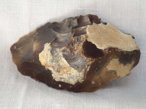 Lower Palaeolithic flint hand axe, around 300,000 years BCE - Ref.# SI/2