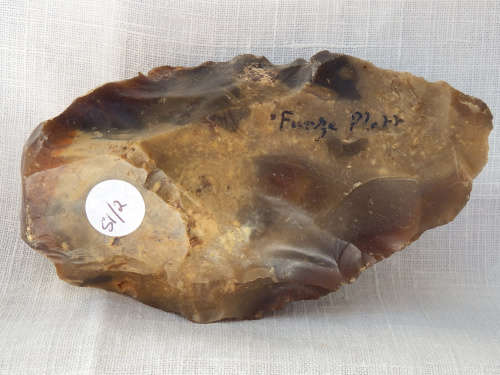 Lower Palaeolithic flint hand axe, around 300,000 years BCE - Ref.# SI/2