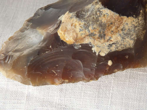 Lower Palaeolithic flint hand axe, around 300,000 years BCE - Ref.# SI/2