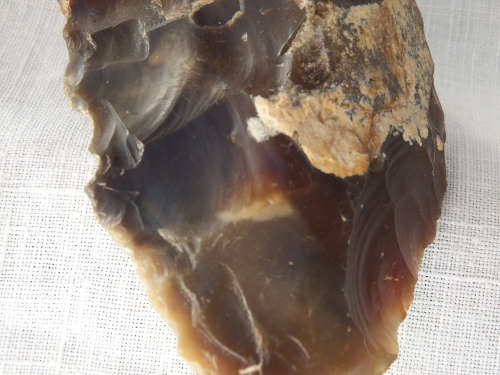 Lower Palaeolithic flint hand axe, around 300,000 years BCE - Ref.# SI/2