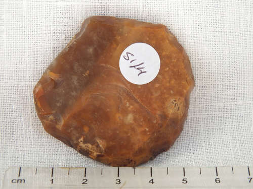 Lower Palaeolithic `Spoon scraper`/Flint slab. 300,000 - 200,000 years BCE -  Ref.# SI/4