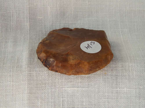 Lower Palaeolithic `Spoon scraper`/Flint slab. 300,000 - 200,000 years BCE -  Ref.# SI/4