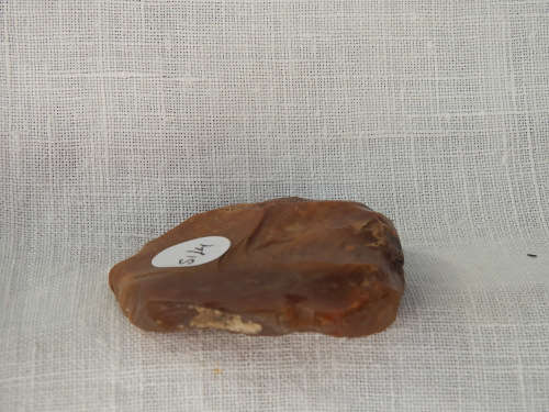 Lower Palaeolithic `Spoon scraper`/Flint slab. 300,000 - 200,000 years BCE -  Ref.# SI/4