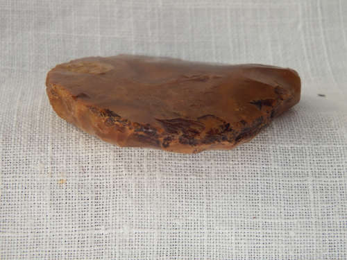 Lower Palaeolithic `Spoon scraper`/Flint slab. 300,000 - 200,000 years BCE -  Ref.# SI/4