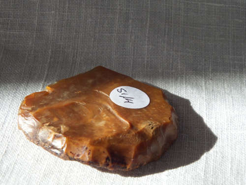 Lower Palaeolithic `Spoon scraper`/Flint slab. 300,000 - 200,000 years BCE -  Ref.# SI/4